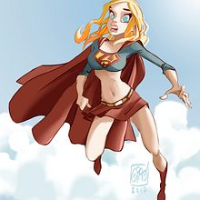 Supergirl. Un progetto di Fumetto e Character design di Josep Giró - 14.03.2017