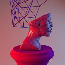 Pink. 3D, and 3D Animation project by Luis Salazar - 06.16.2018