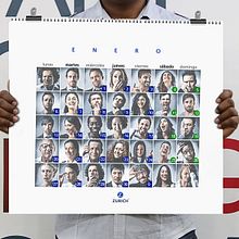 Zurich /  Calendario 2015 / DRAFTFCB Caracas, Venezuela. Graphic Design project by Octavio Montiel De Bona - 01.01.2015
