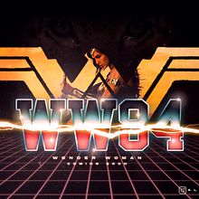 WW84: Wonder Woman 2 Fan made Poster. Un proyecto de Diseño, Diseño de carteles y Publicidad de Alejandro Martínez Muñoz - 03.06.2018