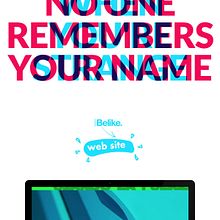 belike web design. Br, ing, Identit, and Digital Marketing project by Maykoor Chicco - 06.18.2018