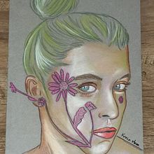 Mi Proyecto del curso: Ilustración con pastel y lápices de colores. Fine Arts project by Kar Kelevra - 06.19.2018