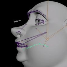 Rig Facial. Un projet de 3D, Animation 3D, Animation de personnages , et Rigging de Elzine Aristide - 19.06.2018