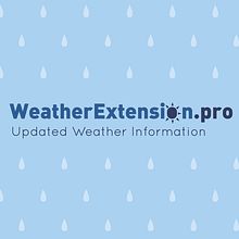 Landing de descarga de la extensión Weather Extension. Un proyecto de Diseño Web de Alexia A. M. - 19.06.2018