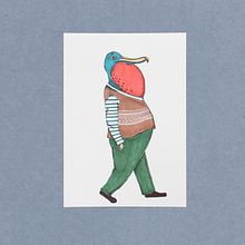 AVES HUMANIZADAS . % Natalia Alfonso Ros tarafından hazırlanan Geleneksel illüstras, Ve on projesi - 09.01.2016