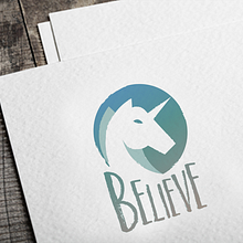 Believe Logo. Projekt z dziedziny  Manager art, st, czn, Projektowanie logot, pów i Projektowanie graficzne użytkownika Marco Boetti - 20.06.2018