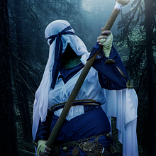 Photomontage Amana Priestess's Dark Souls Ein Projekt aus dem Bereich Fotoretuschierung von Débora De la Fuente Vaquero - 20.06.2018