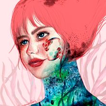 Mi Proyecto del curso: Retrato ilustrado en acuarela.  project by Beaa Martínez - 06.21.2018