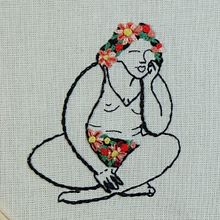 Mi Proyecto del curso: Técnicas básicas de bordado: puntadas, composiciones y gamas cromáticas. Un proyecto de Creatividad de Carla Barbero - 21.06.2018