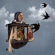 Mantenimiento rutinario de romances. Collage digital.. Un proyecto de Collage, Ilustración tradicional e Ilustración digital de Vanesa Campanón Herrera - 03.03.2018