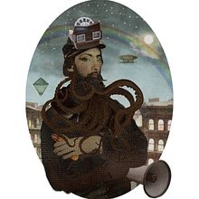 Retratos en collage digital. Caracterizaciones.. Un proyecto de Collage, Ilustración tradicional e Ilustración digital de Vanesa Campanón Herrera - 21.06.2018