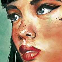 Mi Proyecto del curso: Retrato ilustrado en acuarela. Un proyecto de Ilustración tradicional y Pintura a la acuarela de Nataly Valencia Bula - 21.06.2018