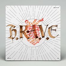 B.R.A.V.E. Covers. Un proyecto de Caligrafía, Dirección de arte, Diseño gráfico, Lettering, Música y Tipografía de Miguel Ángel Hernández - 21.06.2018