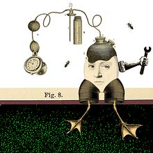 Me divierto un huevo en el jardín. Ilustración donada a Dibujos por Sonrisas. Gif.. Un proyecto de Animación, Collage, Ilustración tradicional e Ilustración digital de Vanesa Campanón Herrera - 22.06.2018