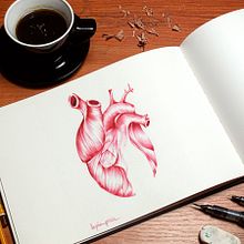 "Working Progress" / Ilustración - bolígrafo. Traditional illustration project by Begoña Górriz - 06.22.2018