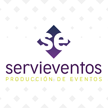Servieventos. Un proyecto de Br, ing e Identidad, Diseño, Diseño de logotipos y Diseño gráfico de Karen González Vargas - 01.06.2018