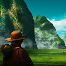 Mi Proyecto del curso: Matte Painting: creando mundos fotorrealistas. Collage, Drawing, Design, and Traditional illustration project by fuentemerino - 06.25.2018