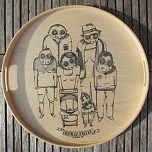 Bandeja "La familia Estepa" . % Natalia Alfonso Ros tarafından hazırlanan Grafik Tasarım, Geleneksel illüstras, Ve on projesi - 03.31.2016