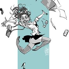 Por fin es viernes!. Un progetto di Fumetto e Illustrazione digitale di Josep Giró - 21.06.2018