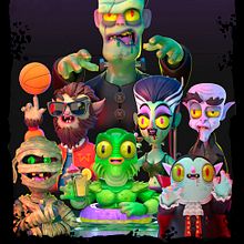  CLASSIC MONSTERS. Un proyecto de 3D, Animación de personajes y Diseño de personajes de Adrián Andújar - 25.06.2018