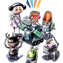 PROYECTO CRUZ ROJA: Guía para padres y madres. Un progetto di Fumetto, Character design e Illustrazione tradizionale di undiscover - 25.06.2018