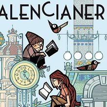 Cover. The Valencianer.. Un proyecto de Ilustración tradicional de Cristina Durán & Miguel Á. Giner Bou - 27.06.2018