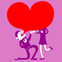 Mi gran amor. Vector Illustration project by Pedro Meca - 06.01.2018