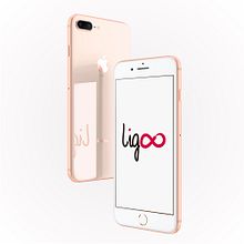 Logotipo Ligoo. Creativit, Design, and Logo Design project by Ane Manterola Domínguez - 05.17.2018