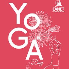 Yoga day. Un projet de Design graphique de cinthya salas ferrer - 17.06.2018