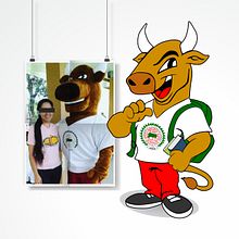 Mascota Universitaria UNACHI Ein Projekt aus dem Bereich Traditionelle Illustration, Vektorillustration und Design von Figuren von Karlos Valero - 20.10.2015