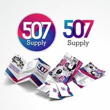 Identidad Corporativa - 507 Supply Publicidad Ein Projekt aus dem Bereich Logodesign, Grafikdesign und Werbung von Karlos Valero - 14.07.2017