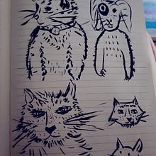 Bocetos - Técnicas creativas de diseño e ilustración de personajes. Un proyecto de Ilustración tradicional de marian_pr - 28.06.2018