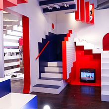 Fila Pop-up shop 2018 NYC Ein Projekt aus dem Bereich 3D, Innendesign und Grafikdesign von Catalina Cardona - 20.04.2018
