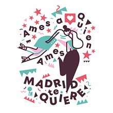 AYUNTAMIENTO DE MADRID. Gay Pride 2018. Design, and Traditional illustration project by Del Hambre - 06.29.2018