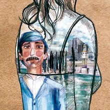 Premio-Cartel ganador FM de Sants 2018. Un proyecto de Bellas Artes, Ilustración tradicional y Pintura a la acuarela de Elisa Soro Sansó - 02.07.2018
