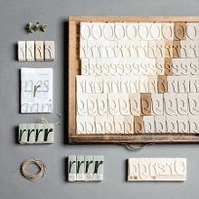 Orenga, tipos móviles de jabón. Arts, Crafts, Design, Product Design, Graphic Design, T, and pograph project by lluís serra pla - 07.02.2018