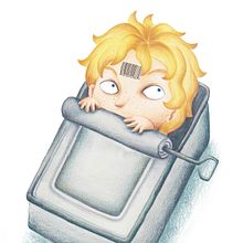Konrad o el niño que salió de una lata de conservas . Un projet de Illustration traditionnelle et Illustration jeunesse de Mar Villar - 01.10.2015