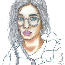 Proyecto de ilustración con pastel y lápices de colores (Actualizado 07/18). Traditional illustration project by Alejandra Aravena - 07.02.2018