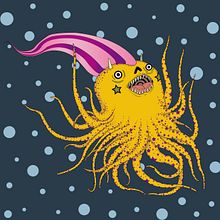 Rockstar . Ilustrație tradițională de Miguel Carbot - 01.10.2018