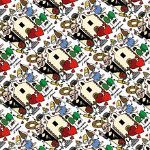 Mi Proyecto del curso: Pattern Design analógico y digital. Traditional illustration project by Fátima Giménez - 07.08.2018