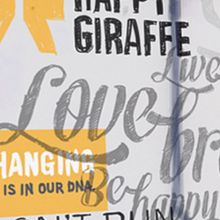 MURAL HAPPY GIRAFFE. Street Art project by Diego Etcheverry - 07.03.2016