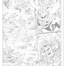 comic Uncanny Avengers - pencil. Projekt z dziedziny Komiks, Trad, c i jna ilustracja użytkownika Carlos Gollán - 03.07.2018