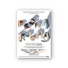 Pecha Kucha. Afiches y postales.. Design gráfico projeto de Adrian Arlettaz - 06.07.2018