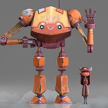 March of robots. 3D Modeling project by eider_a - 07.06.2018