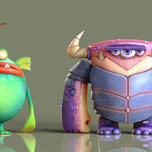 Monsters. 3D Modeling project by eider_a - 07.06.2018