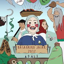 Otros. Fine Arts, Creativit, Drawing, Poster Design, Character Design, Graphic Design, Traditional illustration, Film, Video, TV, Stor, telling, TV, VFX, and Video project by Iker Bilbao Moreno - 05.07.2017