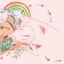 Ilustración del libro autoeditado "Por si quieres pasar: Radiografía de un alma". Un proyecto de Ilustración tradicional de Carolina Veciana - 06.07.2018