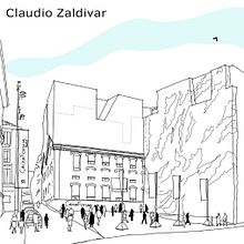 Caixa Forum Madrid. Un progetto di Animazione 2D, Architettura, Creatività, Disegno e Illustrazione digitale di Claudio Zaldivar Araujo - 07.07.2018