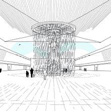 Museo de Antropología e Historia CDMX. Un progetto di Animazione 2D, Architettura, Bozzetti, Creatività, Disegno e Illustrazione digitale di Claudio Zaldivar Araujo - 07.07.2018