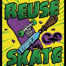 Reuse Skate Go . Pencitraan Merek & Identitas proyek oleh Máximo Alcántara - 02.08.2018